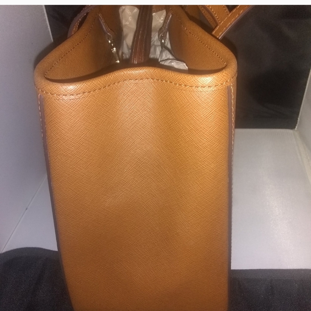 Michael kors MK Jet Set EW EX Large Saffiano leather handbag East West Travel - Picture 5 of 10